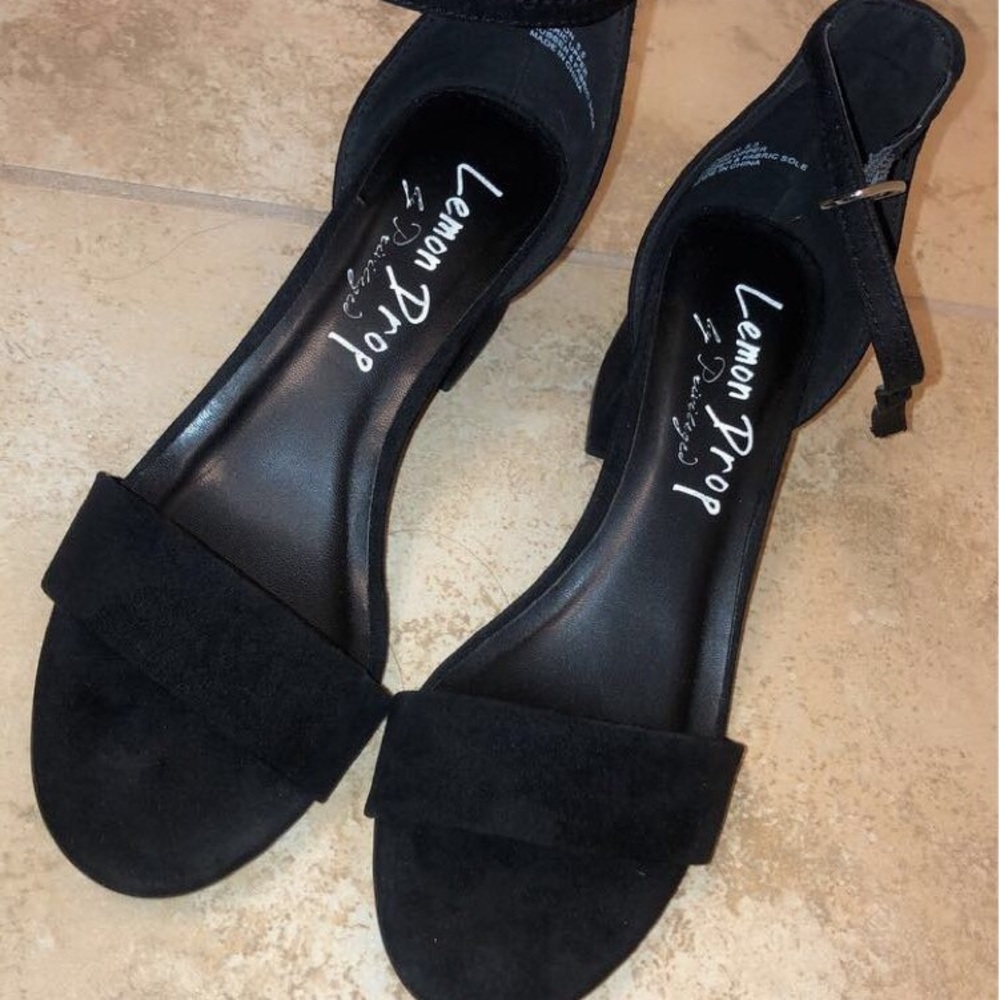 Black heels